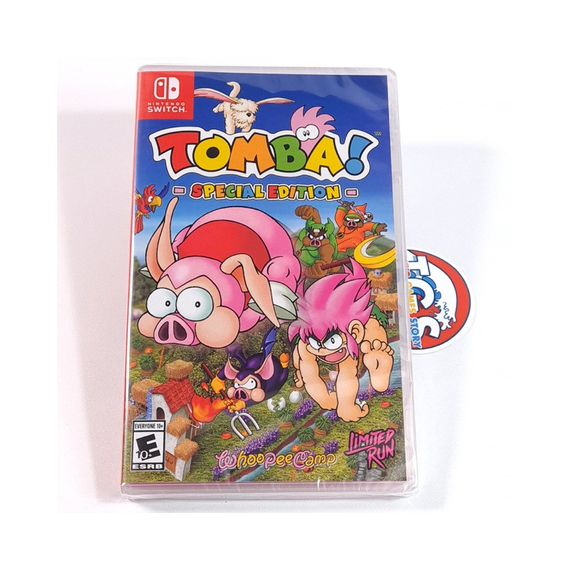Tomba! Special Edition Switch Limited Run Games New (Multi-Language/Plateforme)