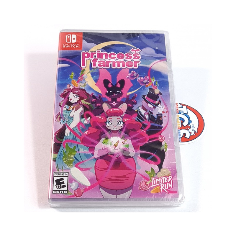 Princess Farmer Nintendo Switch Limited Run Games New LRG222 (Puzzle)