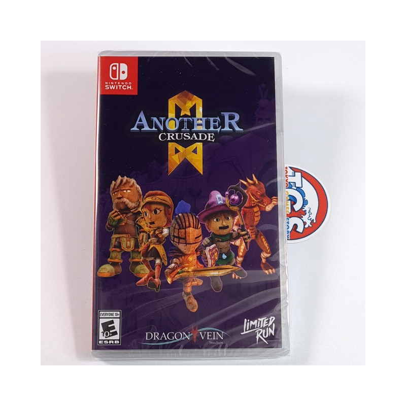 Another Crusade Nintendo Switch Limited Run Games New (Multi-Language/Action)