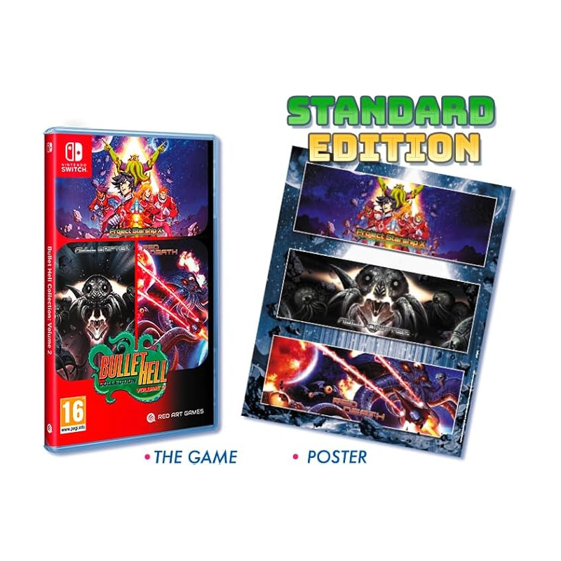 Bullet Hell Collection: Volume 2 Switch Red Art Games (Multi-Languages/Shoot'em Up) Preorder/Précommande