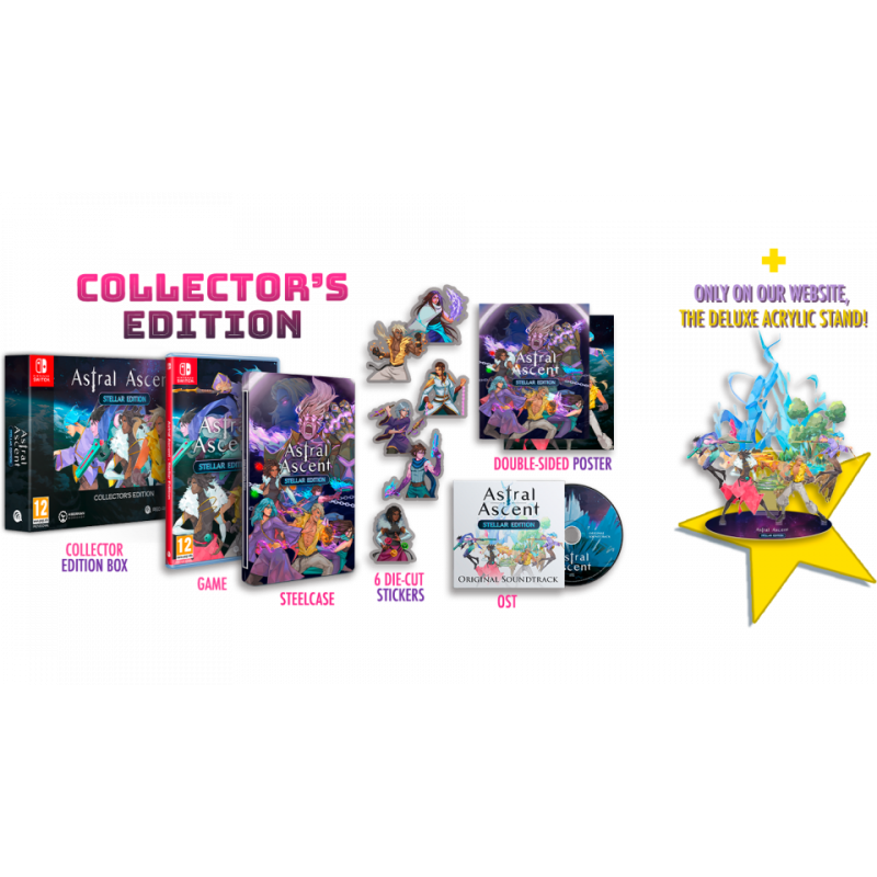 Astral Ascent - Stellar Edition Collector's Edition Switch Red Art Games (Plateforme) Preorder/Précommande