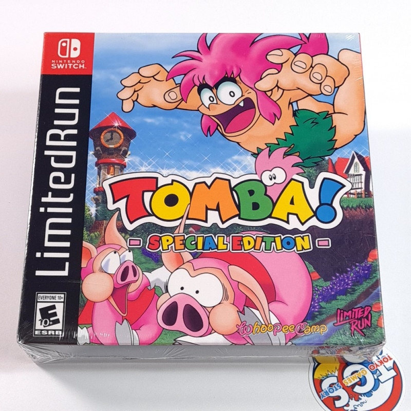 Tomba! Special Classic Edition Switch Limited Run Games New (Multi-Language/Plateforme)