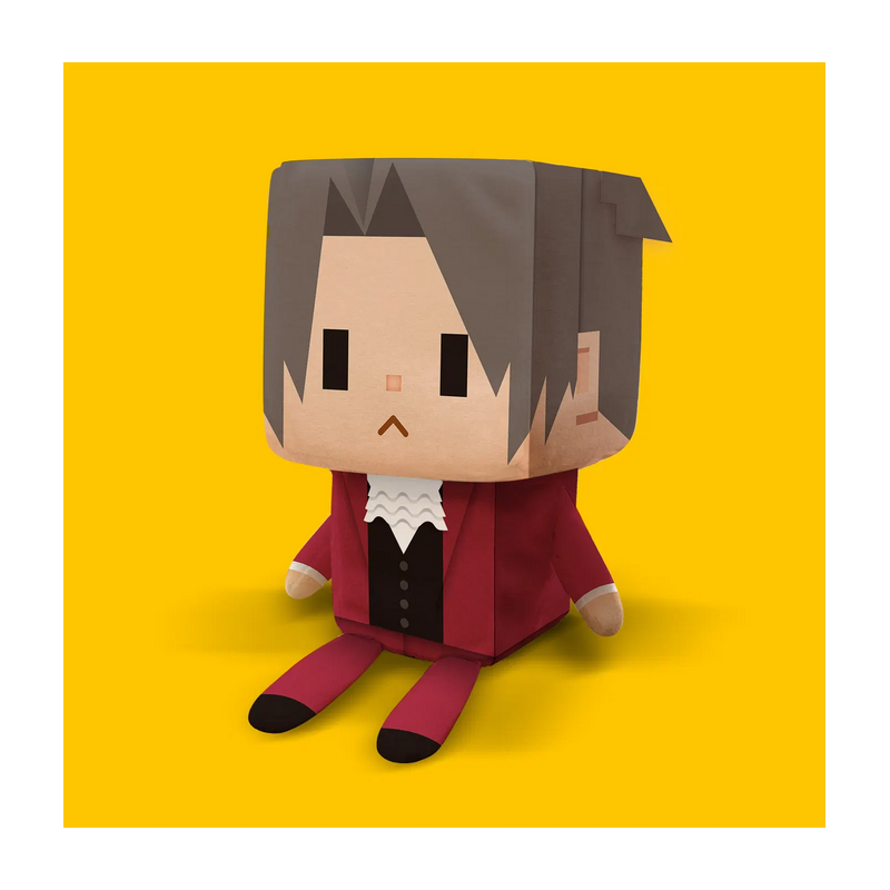 Voxenation Plush Ace Attorney Miles Edgeworth Peluche Capcom Japan Official New Voxenation Plush Ace Attorney Miles Edgeworth Peluche Capcom Japan Official New