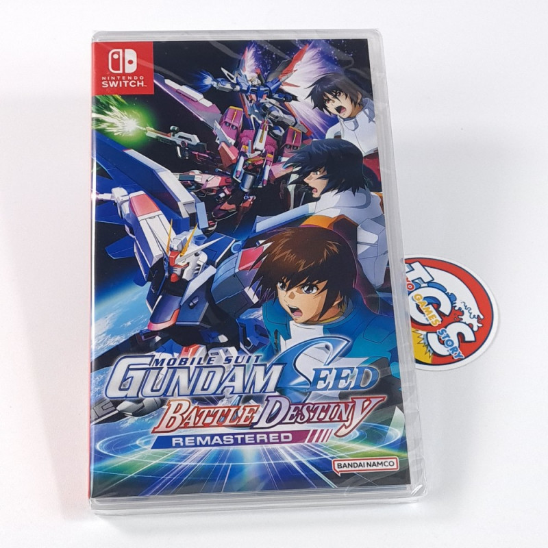 Mobile Suit Gundam SEED Battle Destiny Remastered Switch [Cover&Game in ENGLISH] New