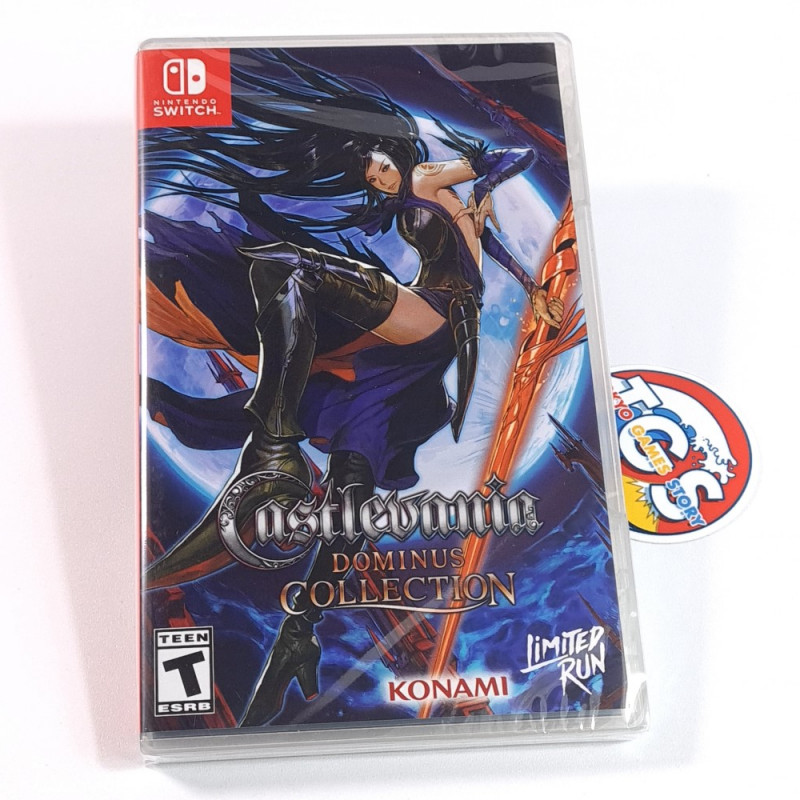 Castlevania Dominus Collection Switch Limited Run [ECCLESIA Cover/Multi-Language] New