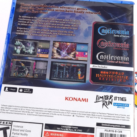 Castlevania Dominus Collection PS5 Limited Run [PortraitRuin Cover/Multi-Language] New