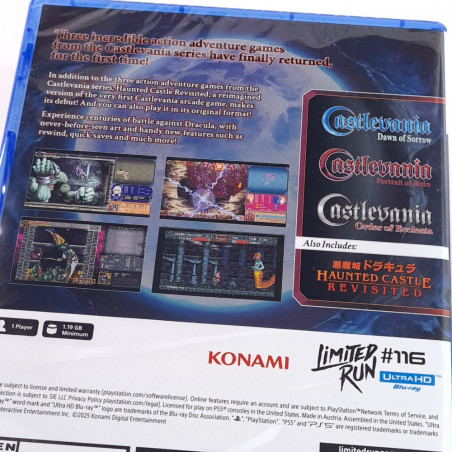 Castlevania Dominus Collection PS5 Limited Run [DawnSorrow Cover/Multi-Language] New