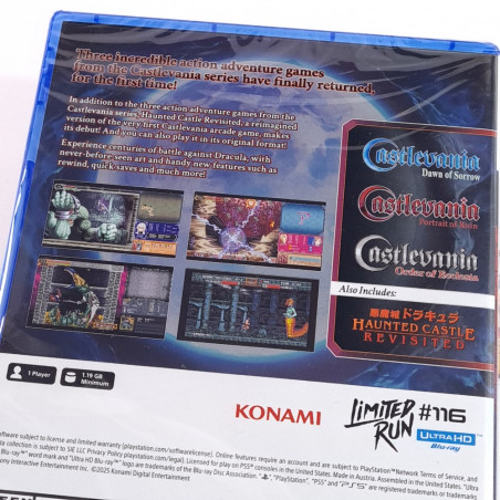 Castlevania Dominus Collection PS5 Limited Run [ECCLESIA Cover/Multi-Language] New