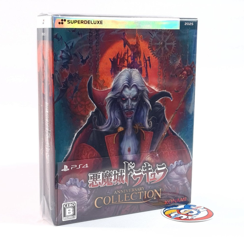 Akumajou Dracula Castlevania Anniversary Collection SDX DELUXE Edition PS4 Japan New (Game in English) Akumajou Dracula Castlevania Anniversary Collection SDX DELUXE Edition PS4 Japan New (Game in English)