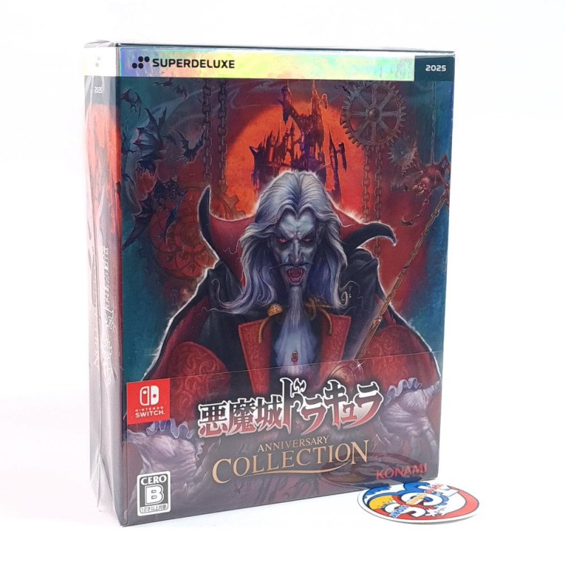 Akumajou Dracula Castlevania Anniversary Collection SDX DELUXE Edition Switch Japan (Game in English) New Akumajou Dracula Castlevania Anniversary Collection SDX DELUXE Edition Switch Japan (Game in English) New