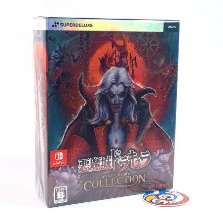 Akumajou Dracula Castlevania Anniversary Collection SDX DELUXE Edition Switch Japan (Game in English) New