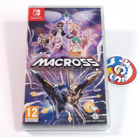 MACROSS Shooting Insight Switch Red Art Games New [Robotech/Shmup/Shoot'em Up]