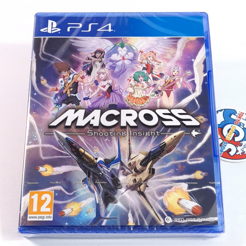 MACROSS Shooting Insight PS4 Red Art Games New [Robotech/Shmup/Shoot'em Up]