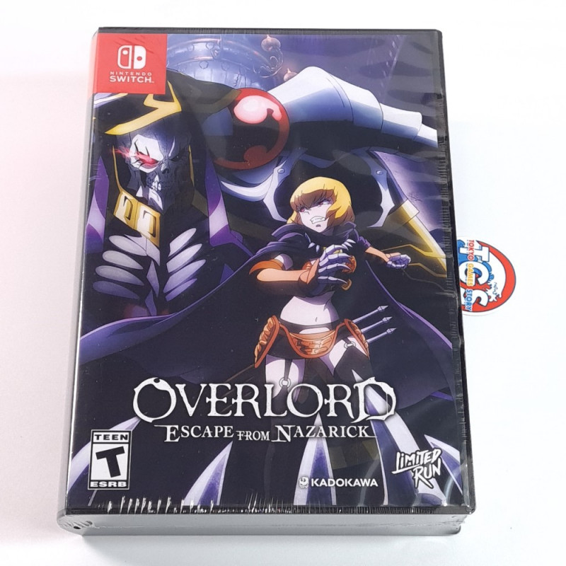 OVERLORD: ESCAPE FROM NAZARICK Deluxe Edition Switch Limited Run Games New (Metroidvania-Action)