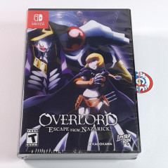 OVERLORD: ESCAPE FROM NAZARICK Deluxe Edition Switch Limited Run Games New (Metroidvania-Action)