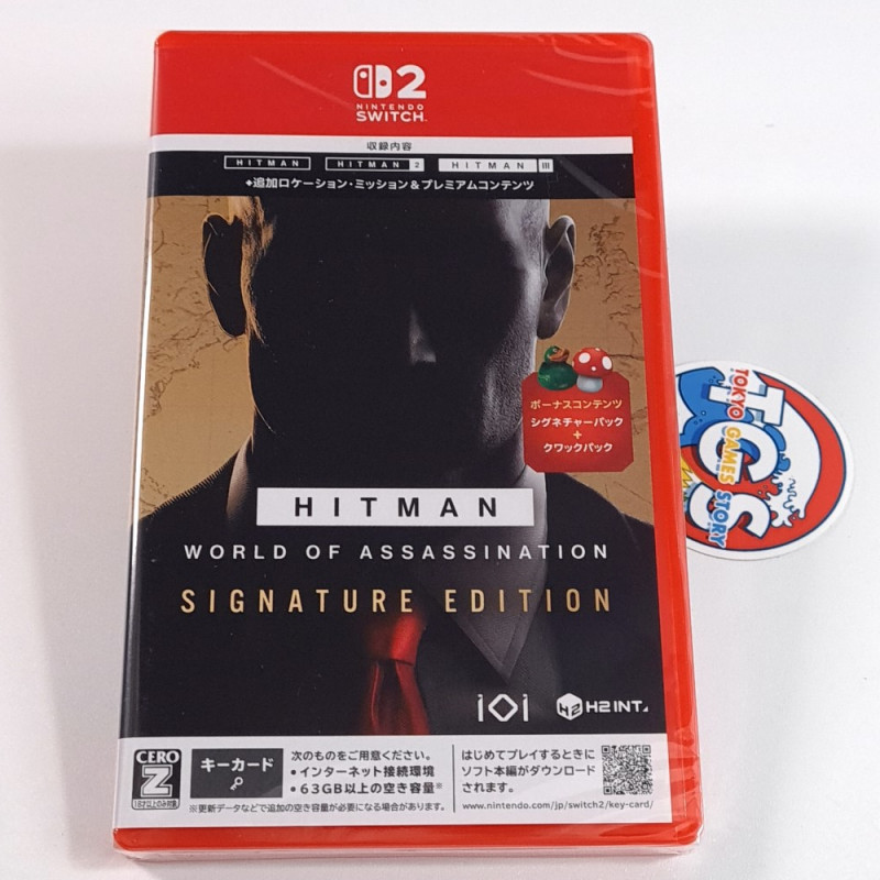 HITMAN Coll. [Signature Edition] Switch 2 Japan [Multi-Language] New (KEY CARD)