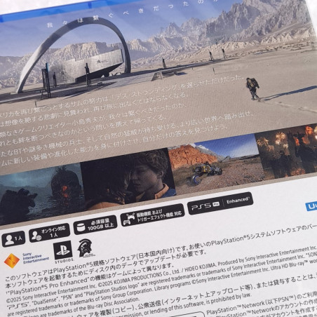 Death Stranding 2 On The Beach PS5 Japan Edition New [Multi-Languages/Kojima]