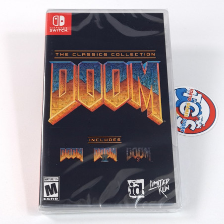 DOOM The Classic Collection (1,II & 3) Nintendo Switch Limited Run Game 102 NEW