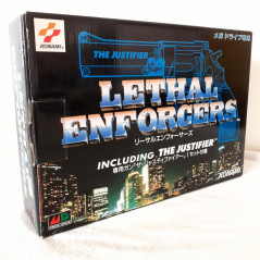 Lethal Enforcers + The Justifier Set Sega Megadrive Japan Ver. (NEW?) Konami Gun Shooting 1993