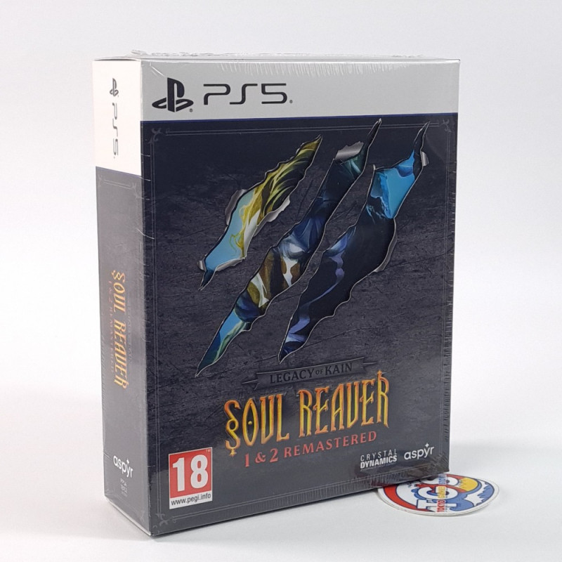 Legacy of Kain Soul Reaver 1&2 Remastered Deluxe Edition PS5 New [Multi-Language/Action Adventure Dark Fantasy]