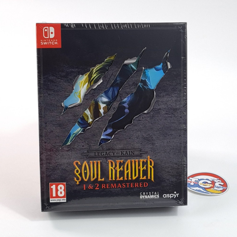 Legacy of Kain Soul Reaver 1&2 Remastered Deluxe Edition Switch New [Multi-Language/Action Adventure Dark Fantasy]