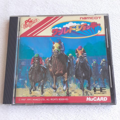 World Jockey Nec PC Engine Hucard Japan Ver. PCE Horse Racing Namcot 1991
