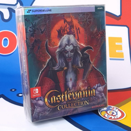Castlevania Anniversary Collection Deluxe Edition Switch [Cover&Game in ENGLISH/SuperDeluxe/Akumajou Dracula] New