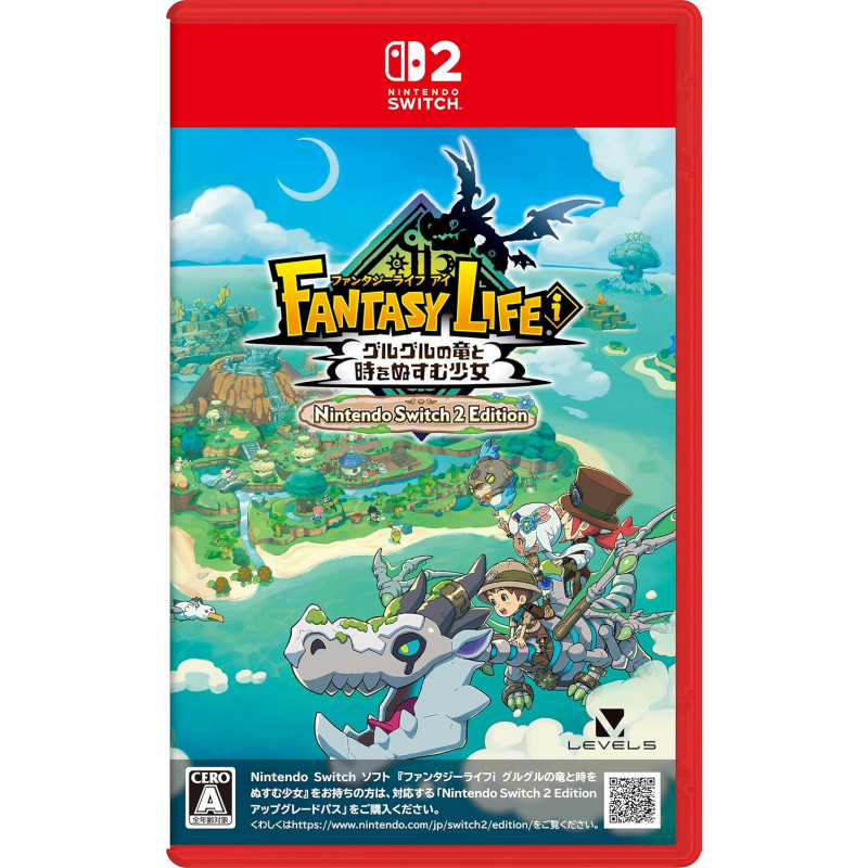 Fantasy Life i: The Girl Who Steals Time Switch 2 Japan [Game Cart / Multi-language] Preorder/Précommande