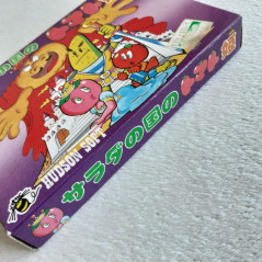 Sarada No Kuni No Tomato Hime Famicom (Nintendo FC) Japan Ver. Adventure Hudson Soft 1988 HFC-RT