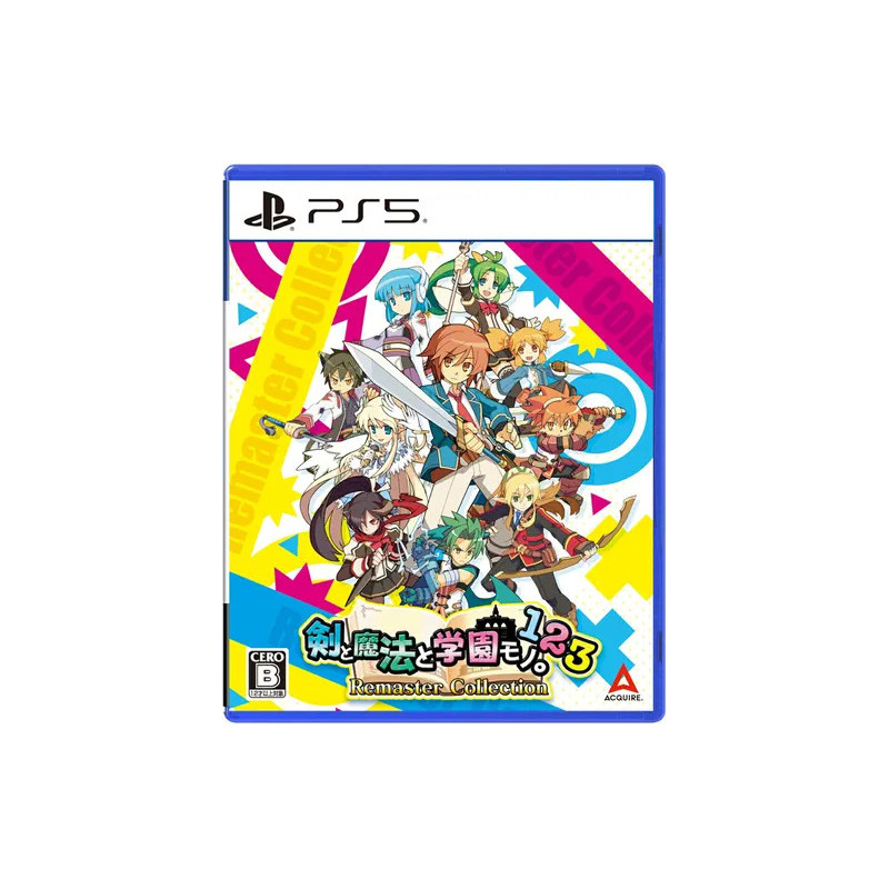 Class of Heroes 1,2&3 Remaster Collection PS5 Limited Edition [Preorder/Précommande]