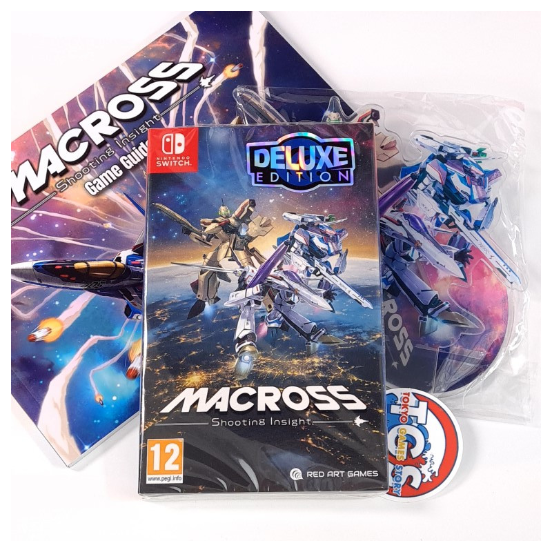 MACROSS Shooting Insight Deluxe Edition Switch Red Art Games New [Robotech/Shmup/Shoot'em Up]