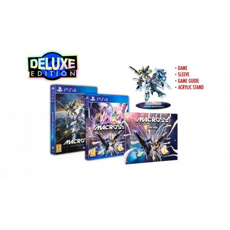 MACROSS Shooting Insight Deluxe Edition PS4 Red Art Games New [Robotech/Shmup/Shoot'em Up]