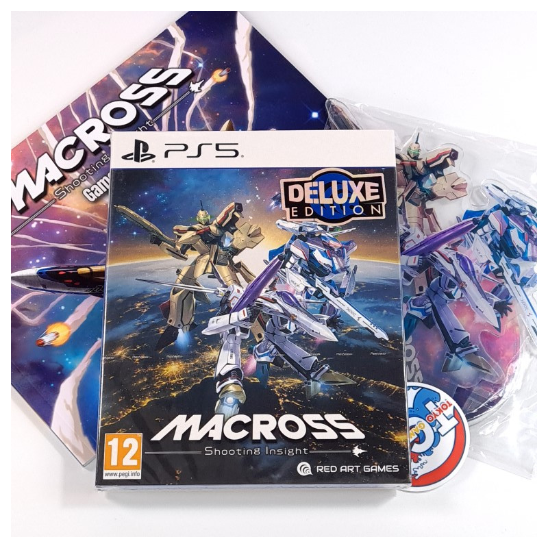 MACROSS Shooting Insight Deluxe Edition PS5 Red Art Games New [Robotech/Shmup/Shoot'em Up]