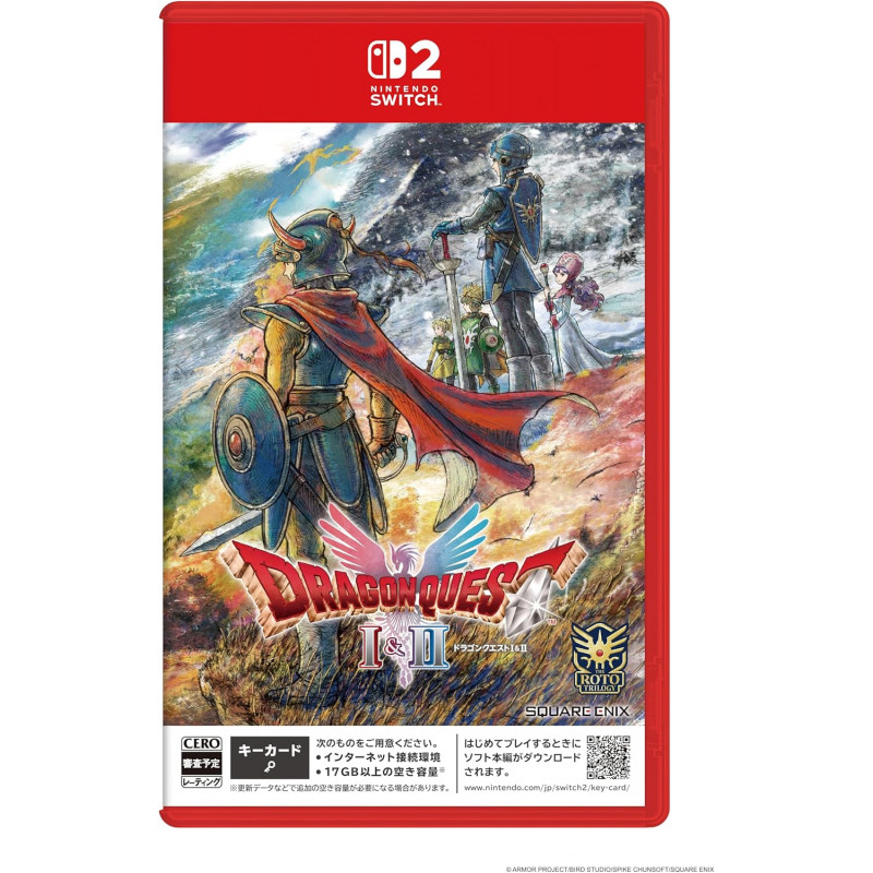 Dragon Quest I & II HD-2D Remake Switch 2 Japan [Multi-Language/KEY CART] Preorder/Précommande