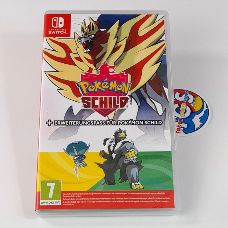 Pokemon Schild / Shield / Bouclier +Expansion Pass Nintendo Switch (Multi-Language) Pokemon Schild / Shield / Bouclier +Expansion Pass Nintendo Switch (Multi-Language)