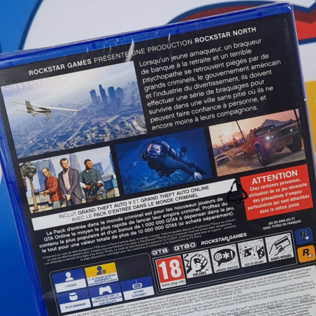 Grand Theft Auto V : Édition Premium PS4 EU [Multi-Language/Action Aventure] NEW