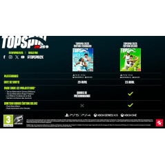 TopSpin 2K25 Deluxe Edition PS5 Euro Game [Multi-Language/Sport Tennis] NEW