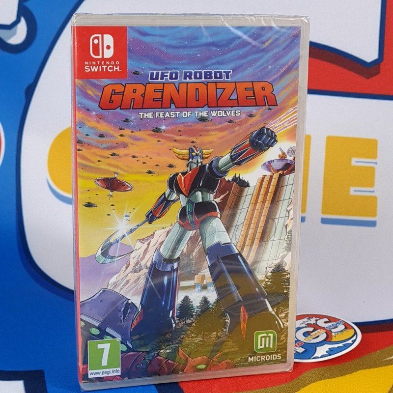 UFO ROBOT GRENDIZER - The feast of the Wolves Switch EU Physical Game In EN-FR-DE-ES-IT NEW