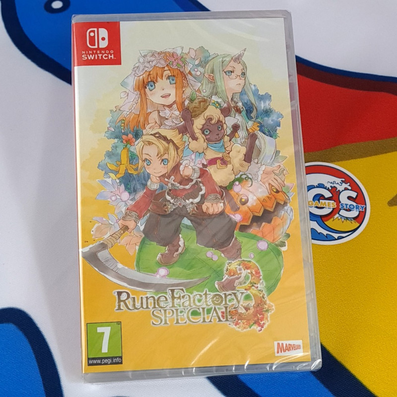 Rune Factory 3 Special Nintendo Switch EU [Multi-Language/RPG-Fantasy-Adventure] NEW
