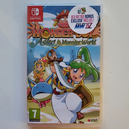 Wonder Boy Asha In Monster World Switch FR Ver.NEW ININ GAME Action RPG 4260650741944 Nintendo