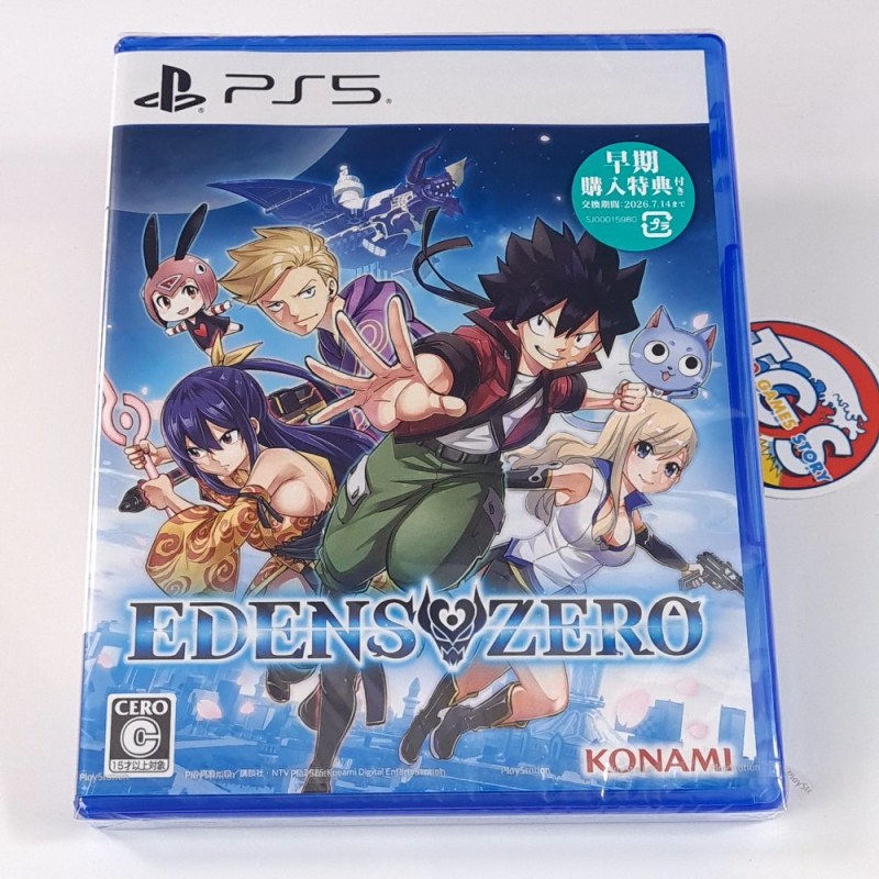 EDENS ZERO PS5 Japan Ed. (Multi-Languages/Action-RPG) New