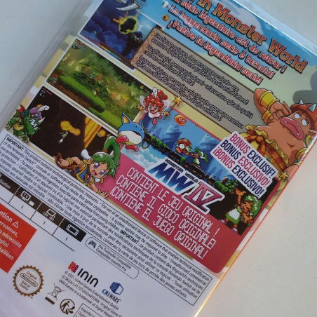 Wonder Boy Asha In Monster World Switch FR Ver.NEW ININ GAME Action RPG 4260650741944 Nintendo