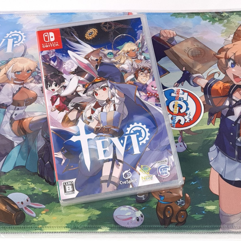 TEVI +MousePad Nintendo Switch Japan New [Game in ENGLISH/Action-Adventure]