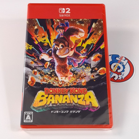 Donkey Kong Bananza Nintendo Switch 2 Japan New (GAME CART) [Multi-Languages]