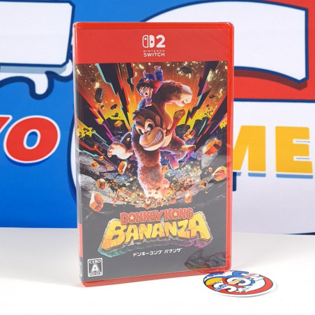 Donkey Kong Bananza Nintendo Switch 2 Japan New (GAME CART) [Multi-Languages]