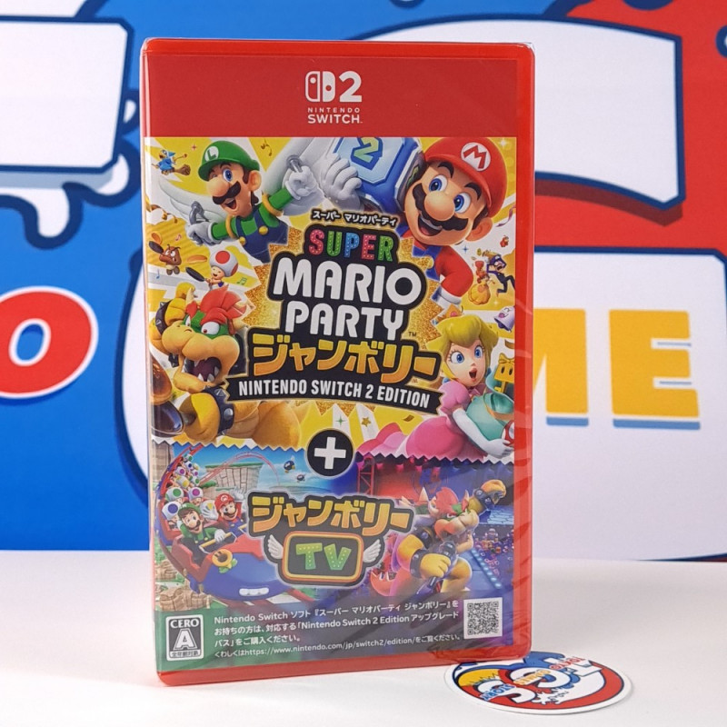 Super Mario Party Jamboree Switch 2 Edition ＋ Jamboree TV [GAME CART/Multi-Languages] Japan New