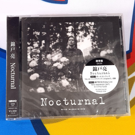 Ryo Nishikido - Nocturnal - (2022) Audio CD Music Japan NEW Factory Sealed