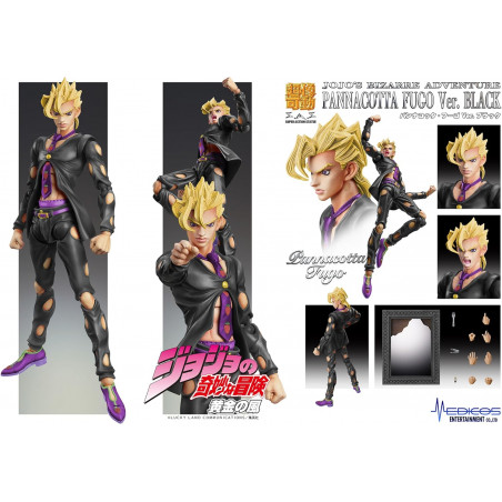 JoJo's Bizarre Adventure Part V Pannacotta Fugo Ver. Black Figure Figurine JPN New