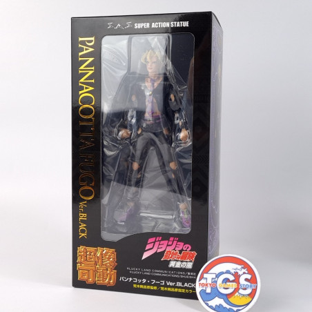 JoJo's Bizarre Adventure Part V Pannacotta Fugo Ver. Black Figure Figurine JPN New