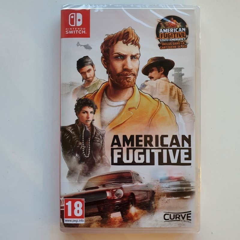 American Fugitive: State Of Emergency Switch FR Ver.NEW CURVE DIGITAL Aventure, Jeu De Tir, Action 5060760883119 Nintendo